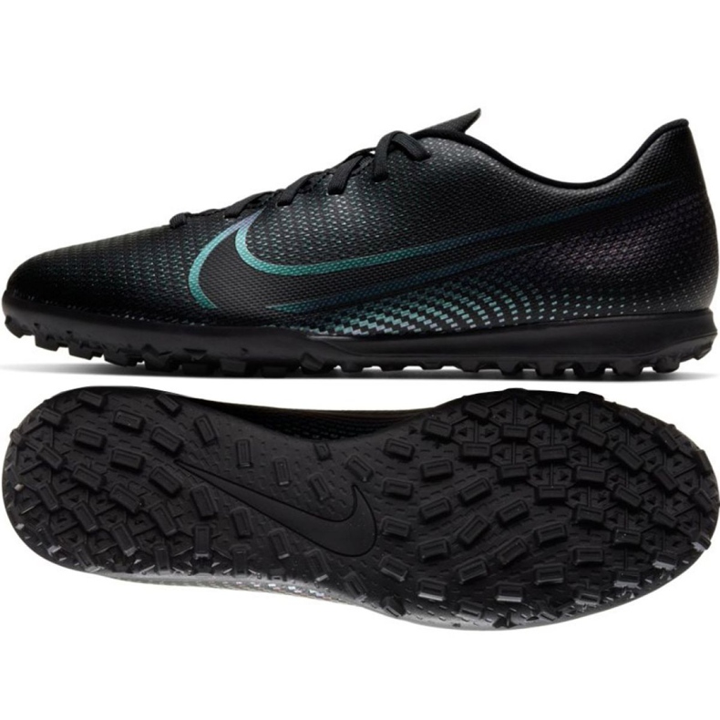 Ghete de fotbal Nike Mercurial Vapor 13 Club Tf M AT7999-010 multicolor negru Ghete de fotbal Nike Mercurial Vapor 13 Club Tf M AT7999-010 multicolor negru