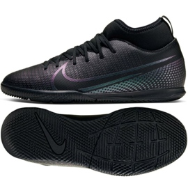 Încălțăminte de interior Nike Mercurial Superfly 7 Club Ic Jr AT8153-010 multicolor negru
