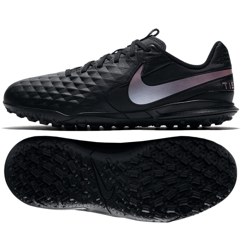 Ghete de fotbal Nike Tiempo Legend 8 Academy Ic Jr AT5736-010 multicolor negru