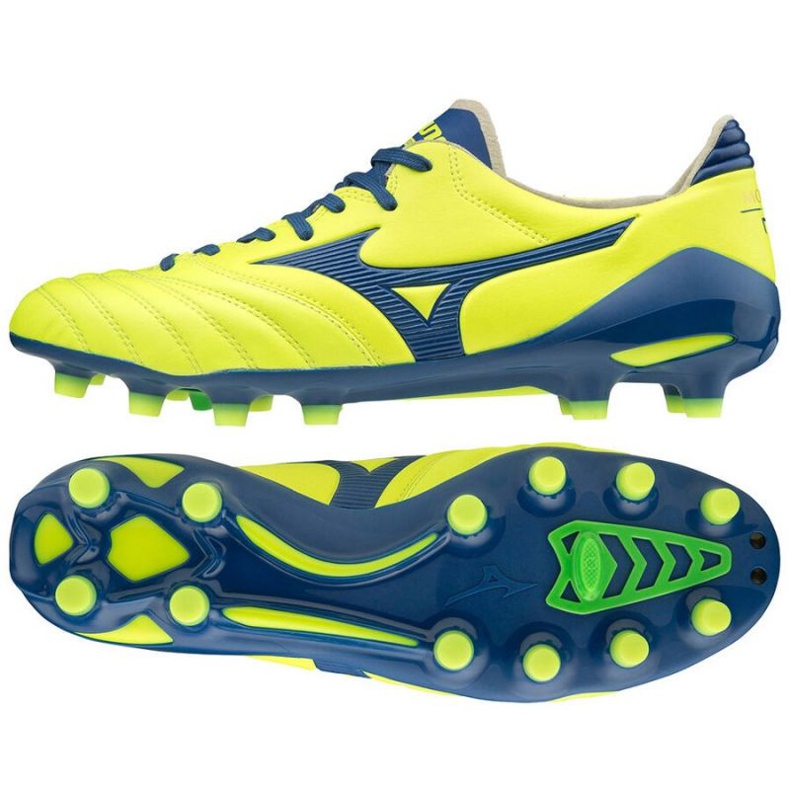 Ghete de fotbal Mizuno Morelia Neo Ii Md M P1GA205325 multicolor galbeni