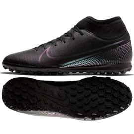 Pantofi de fotbal Nike Mercurial Superfly 7 Club Tf M AT7980-010 negru negru