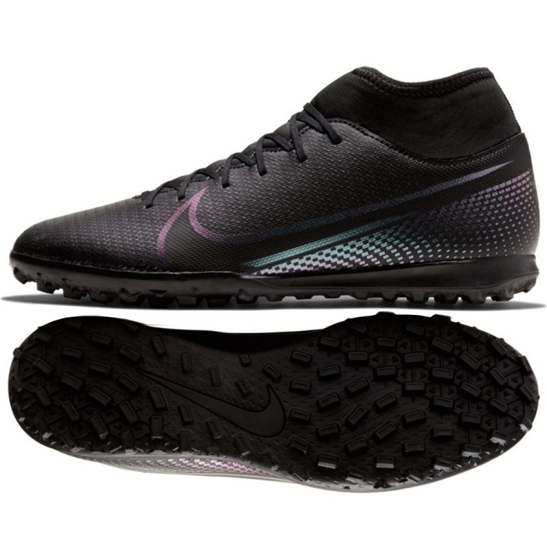 Pantofi de fotbal Nike Mercurial Superfly 7 Club Tf M AT7980-010 negru negru