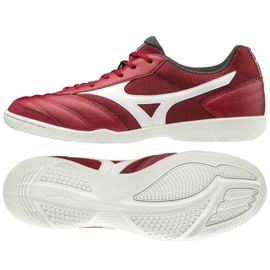 Încălțăminte de interior Mizuno Morelia Sala Club M Q1GA200350 multicolor roșu Încălțăminte de interior Mizuno Morelia Sala Club M Q1GA200350 multicolor roșu