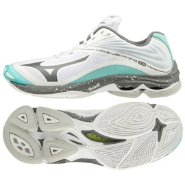 Pantofi de volei Mizuno Wave Lightning Z6 W V1GC200085 alb alb