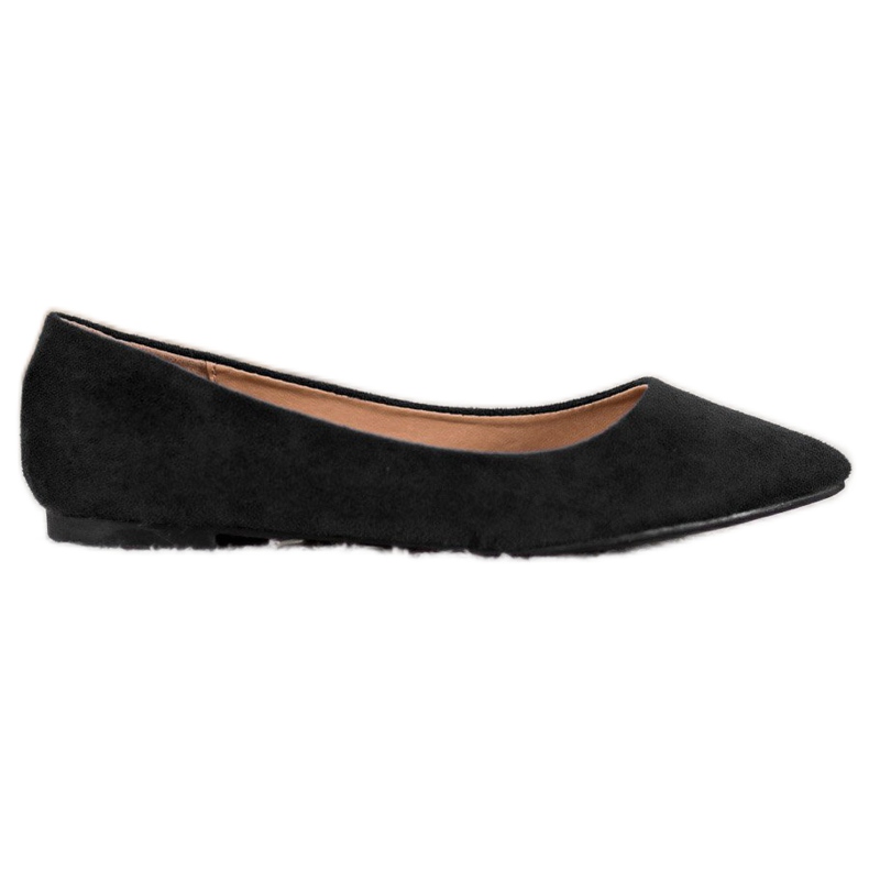 SHELOVET Ballerina In Spitz negru