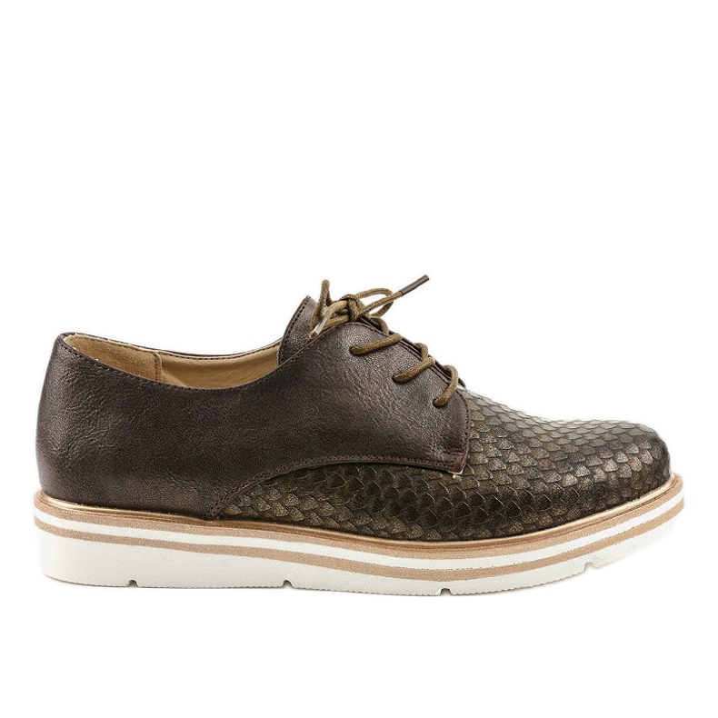 Pantofi clasici de jazz maro TL-35