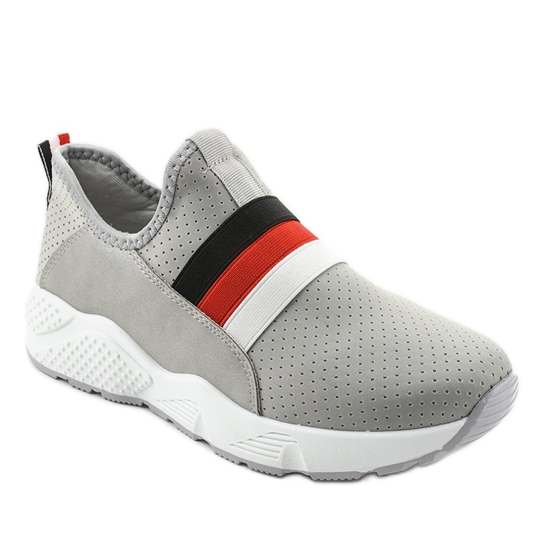 Pantofi sport alunecați gri gri NB256P-1