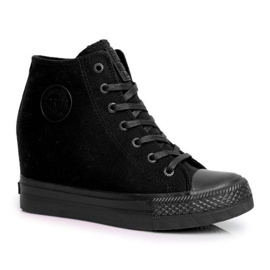 Big Star Adidași negri FF274A191 negru Big Star Adidași negri FF274A191 negru