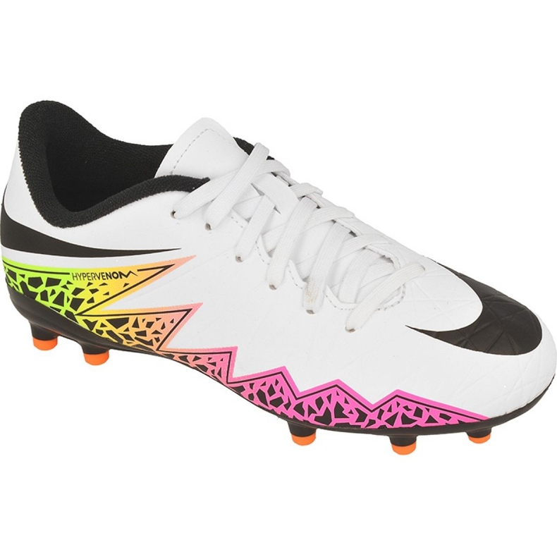 Pantofi de fotbal Nike Hypervenom Phelon Ii Fg Jr 744943-108 multicolor alb