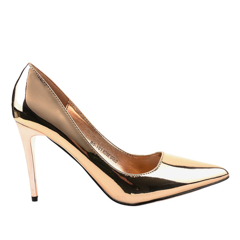 Tocuri aurii, clasice, lăcuite BO-101 de aur