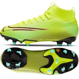 Pantofi de fotbal Nike Mercurial Superfly 7 Academy Mds FG / MG Jr BQ5409-703 galben galben