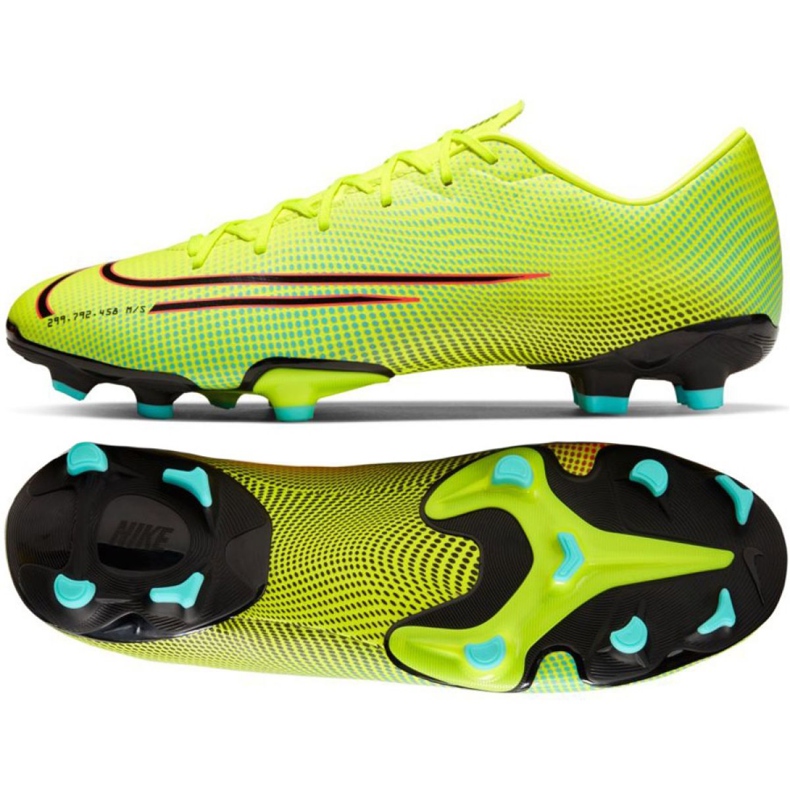Pantof de fotbal Nike Mercurial Vapor 13 Academy Mds FG / MG M CJ1292-703 galben galben