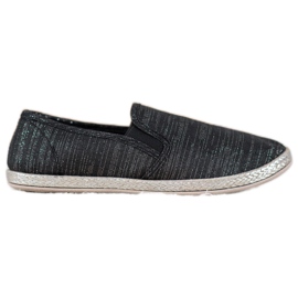 SHELOVET Sliponi confortabili negru SHELOVET Sliponi confortabili negru