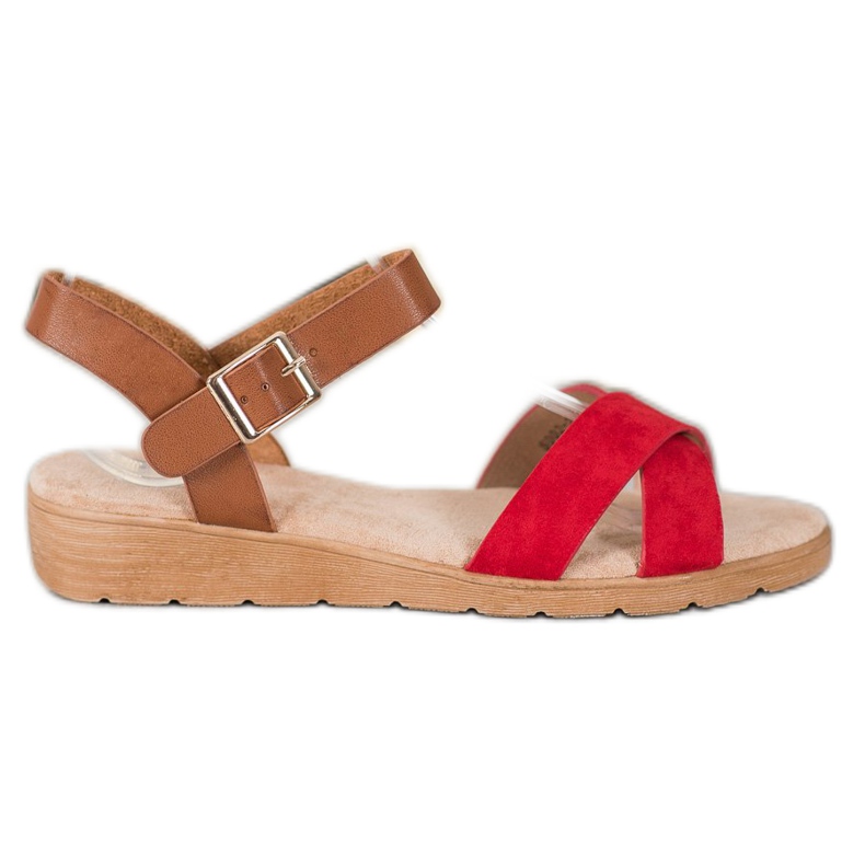 SHELOVET Sandale elegante roșu