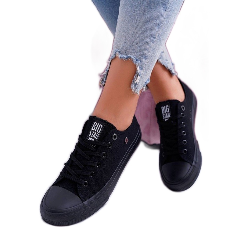 Adidași de dama negri Big Star AA274009 negru
