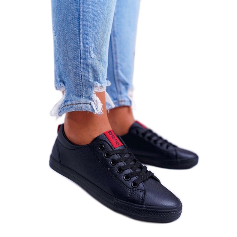 Adidași negri Big Star DD274687 negru