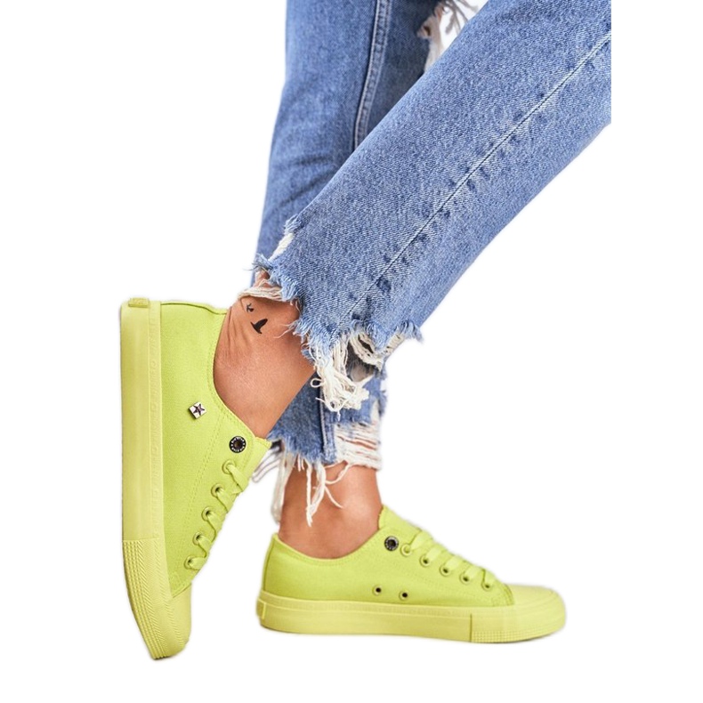 Adidași de dama galbeni Big Star AA274012