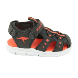 Sandale sport Kangaroos 02035 portocale gri Sandale sport Kangaroos 02035 portocale gri