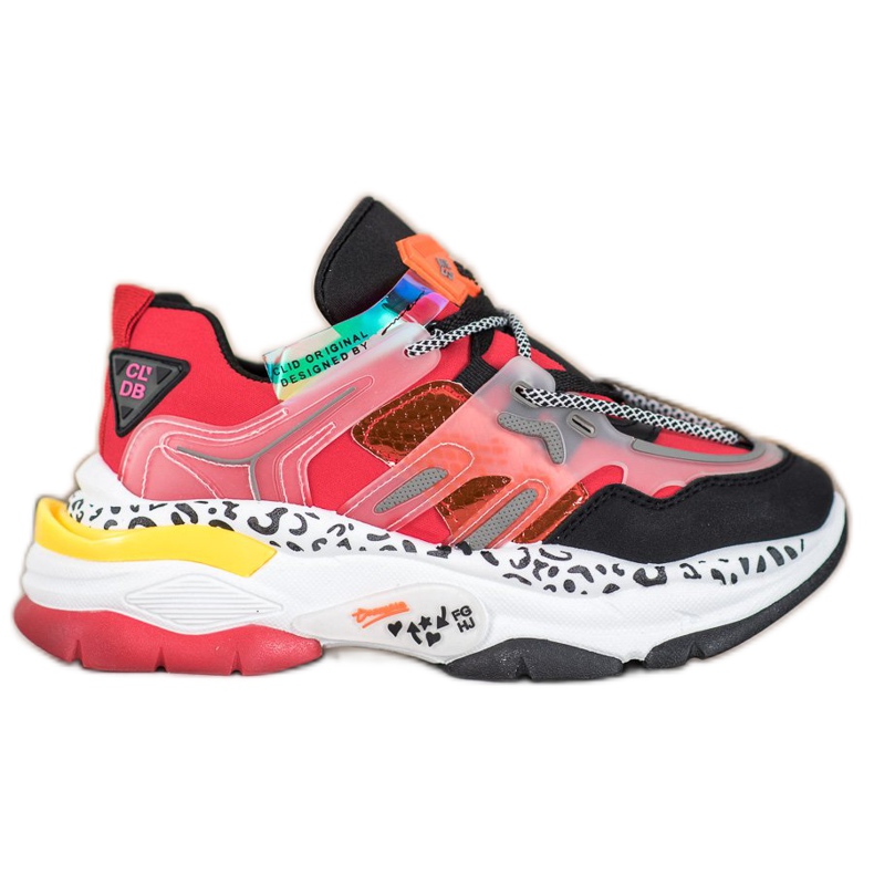 Seastar Adidași de modă roșu multicolor Seastar Adidași de modă roșu multicolor