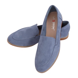 Albastru Mocasini de damă T359P Albastru
