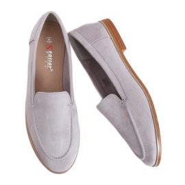 Gri Mocasini gri pentru femei T359P Gri Gri Mocasini gri pentru femei T359P Gri