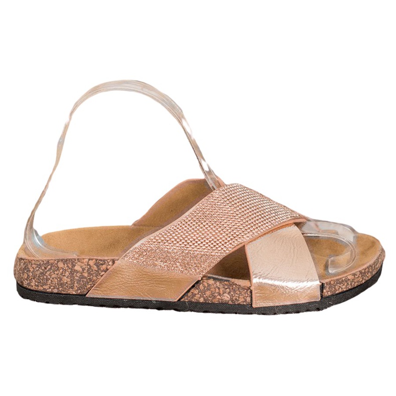 SHELOVET Papuci clasici de aur