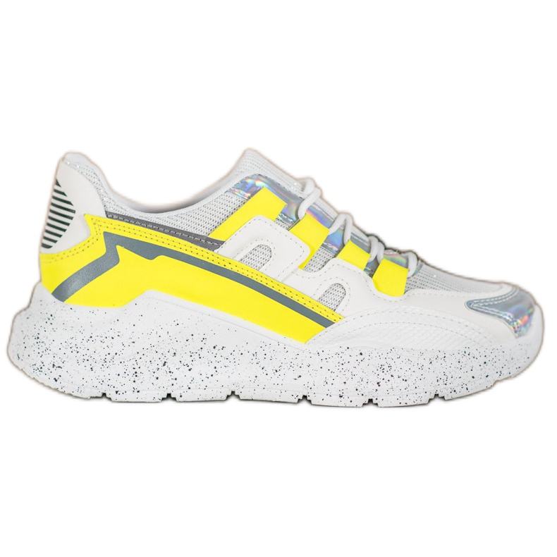 Seastar Adidași cu sclipici alb multicolor