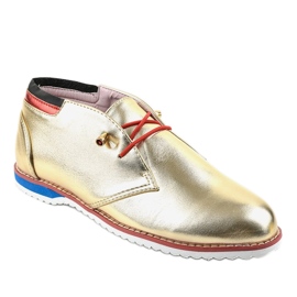 Pantofi de jazz aurii JFL651-3 de aur