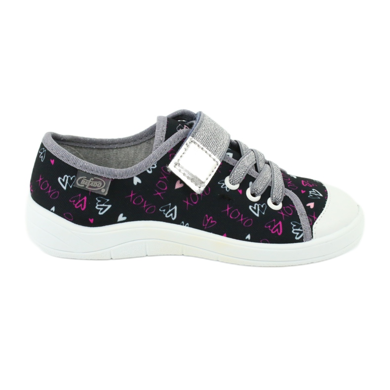 Încălțăminte pentru copii Befado 251Q142 negru gri