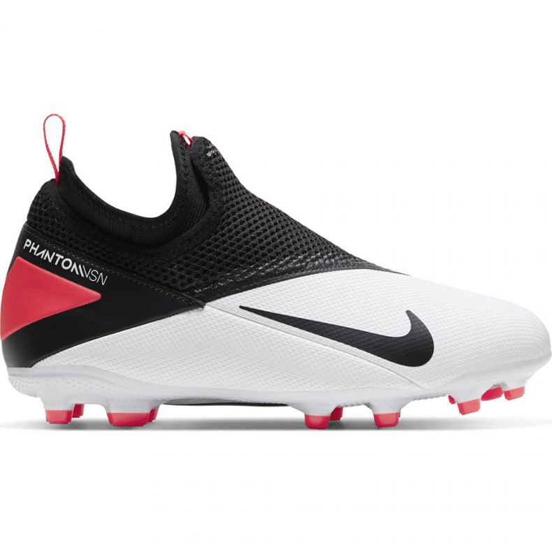 Pantofi de fotbal Nike Phantom Vsn 2 Academy Df FG / MG Jr CD4059-106 alb alb Pantofi de fotbal Nike Phantom Vsn 2 Academy Df FG / MG Jr CD4059-106 alb alb