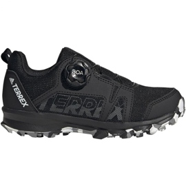 Pantofi Adidas Terrex Agravic Boa K Jr EF3635 negru Pantofi Adidas Terrex Agravic Boa K Jr EF3635 negru