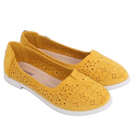 Ballerine ajurate cu miere ZA02P Galben Ballerine ajurate cu miere ZA02P Galben