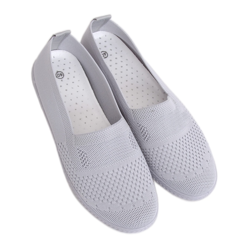 Adidași gri cu plasă NB338P Gri