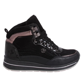 Pantofi sport negri JM6825R negri negru