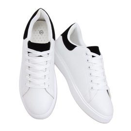 Adidași de damă albi LA85P Negru