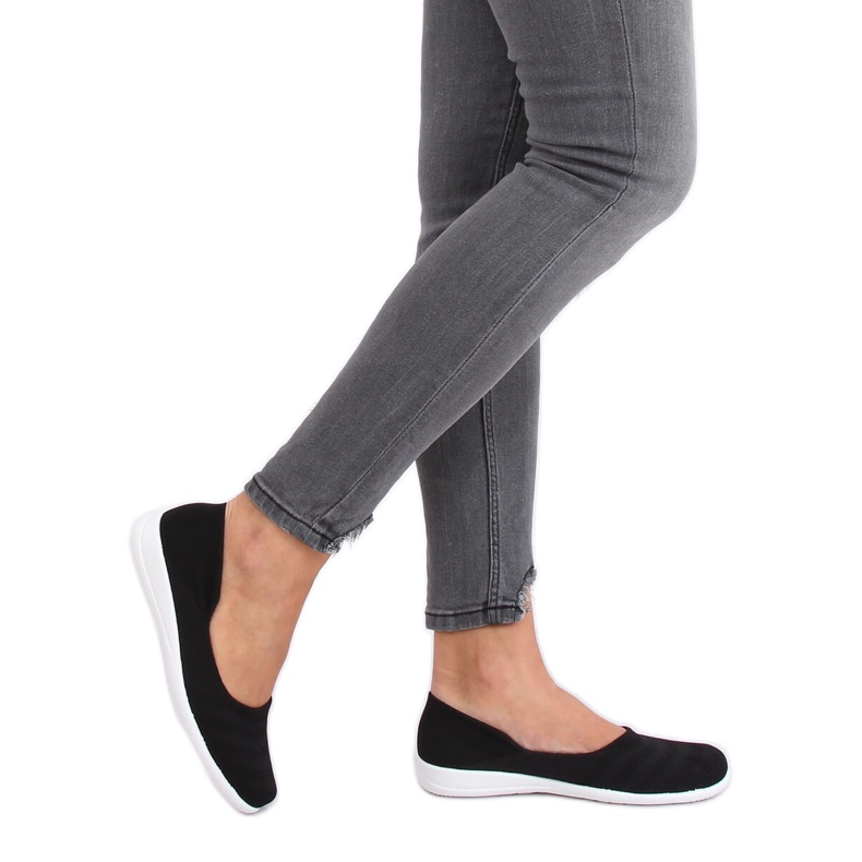 IC03 Balerini cu plasă neagră negru IC03 Balerini cu plasă neagră negru