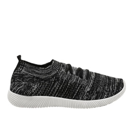 Pantofi sport bărbați gri LW-1801 negru Pantofi sport bărbați gri LW-1801 negru
