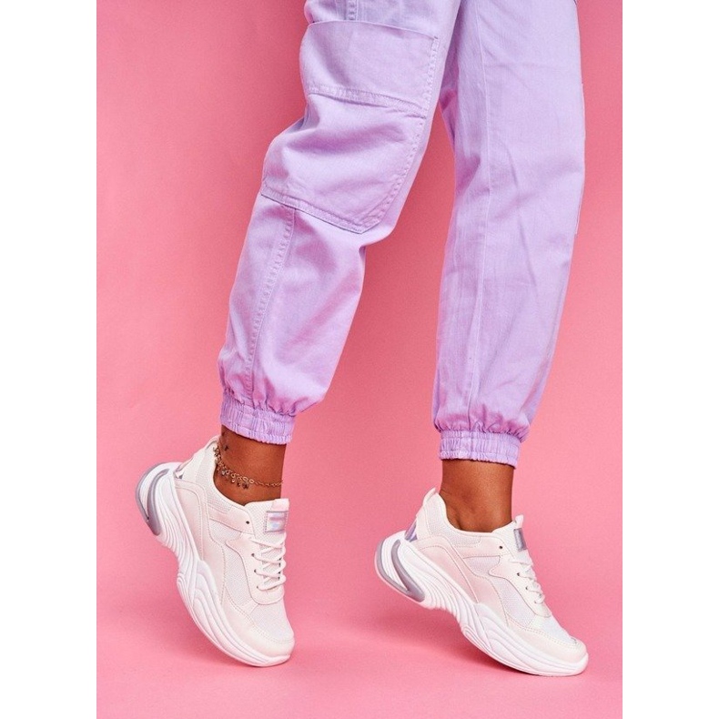 SEA Încălțăminte de sport albă BL205 multicolor