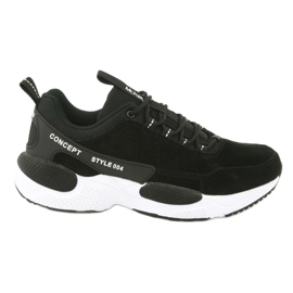 Pantofi sport din piele de căprioară McKey MSP1464 negru