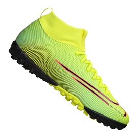 Pantofi Nike Superfly 7 Academy Mds Tf Jr BQ5407-703 galben multicolor