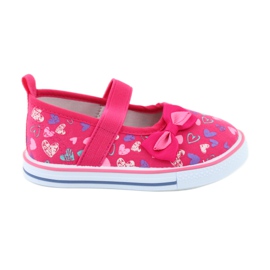 Balerini cu arc din piele Atletico alb violet roz Balerini cu arc din piele Atletico alb violet roz