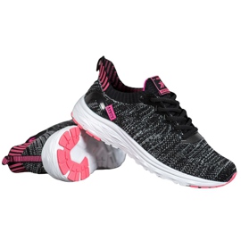 Ax Boxing Încălțăminte textilă ușoară negru