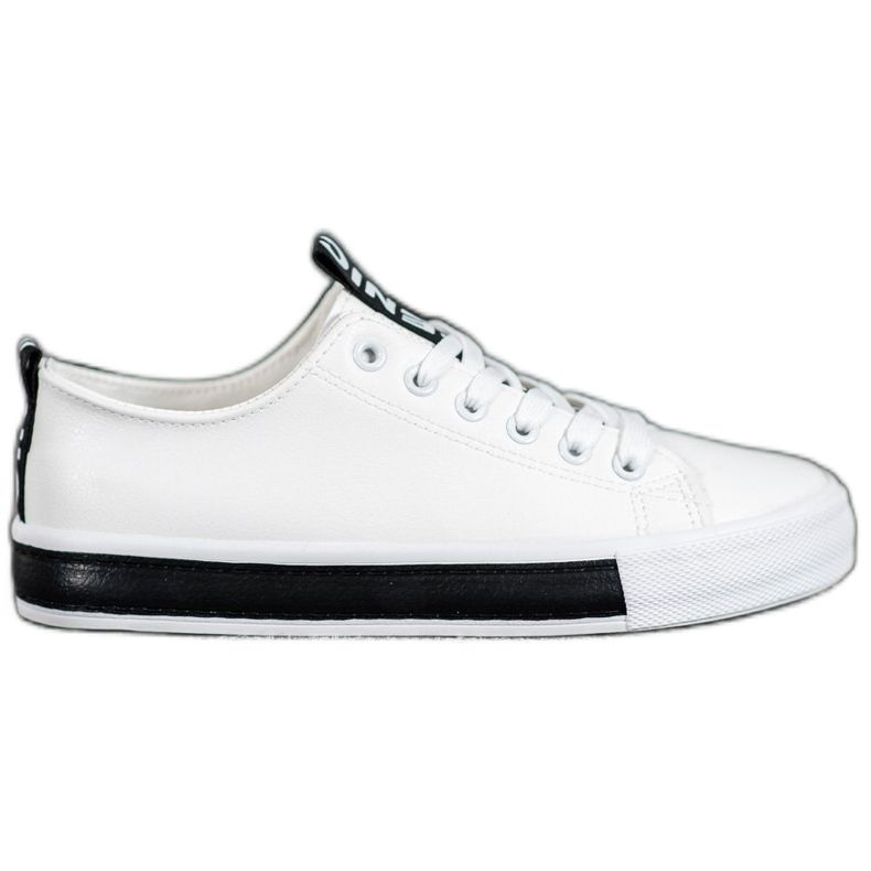 Bestelle Adidași de sport frumoși alb negru