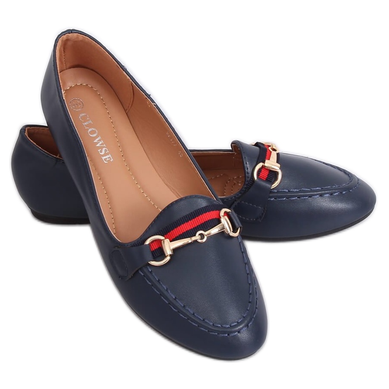 Mocasini bleumarin 9F177 DK.BLUE albastru marin