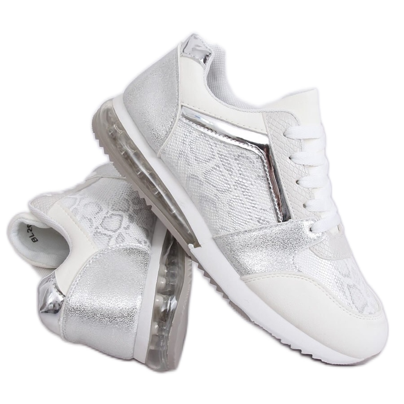 Pantofi sport pentru femei albi BL206 Alb Pantofi sport pentru femei albi BL206 Alb