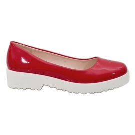 Pantofi cu alunecare roșii BJ6223-4 roșu Pantofi cu alunecare roșii BJ6223-4 roșu