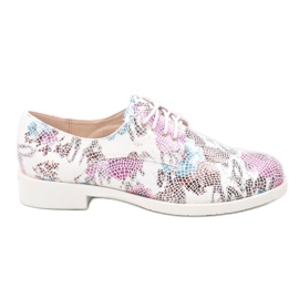 Încălțăminte clasică de jazz cu flori aurii ZG629-3 multicolor Încălțăminte clasică de jazz cu flori aurii ZG629-3 multicolor