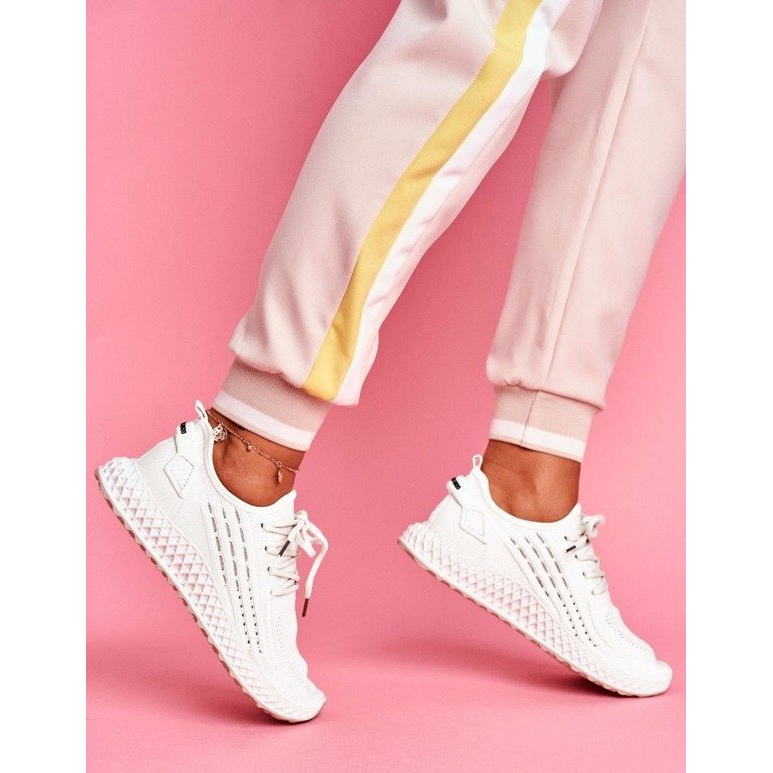 SEA Încălțăminte de sport albă pentru femei JH-10 Alb