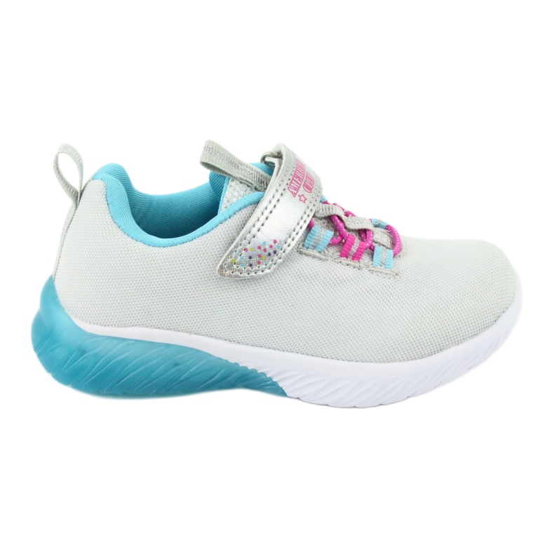 Pantofi sport American Club ES14 gri/albastru