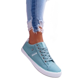 Adidași de menta pentru femei Big Star DD274351 verde